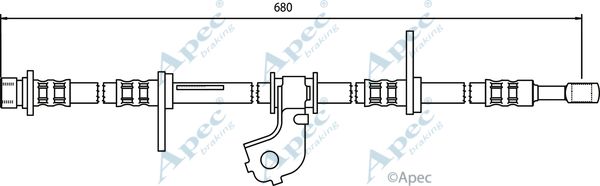 APEC BRAKING Jarruletku HOS3580